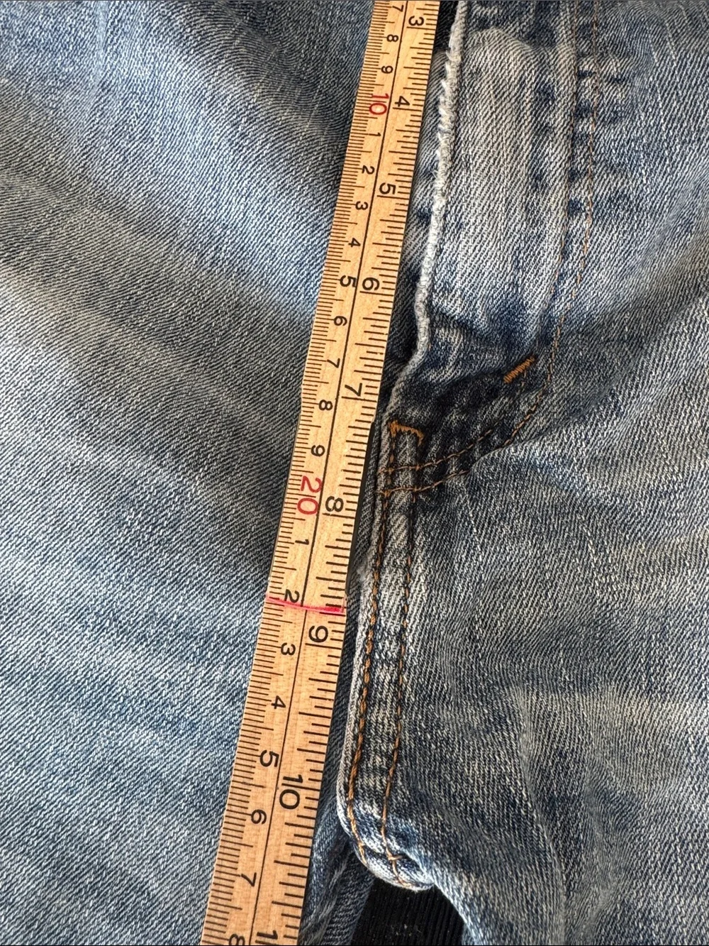 Levi’s 505 Regular Fit Jeans Men’s 34x30 Light Wash Straight Leg Denim Cotton